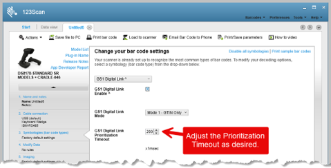 Programming Prioritization Timeout
