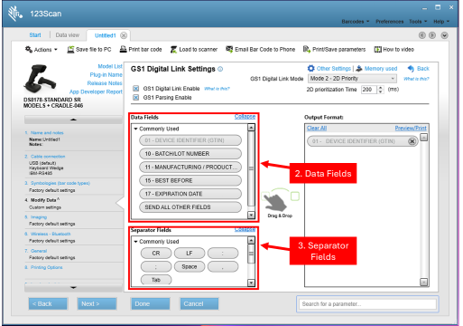 Configuring GS1 Digital Link Parsing