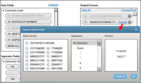 AI Fields Pertaining to Date Setting