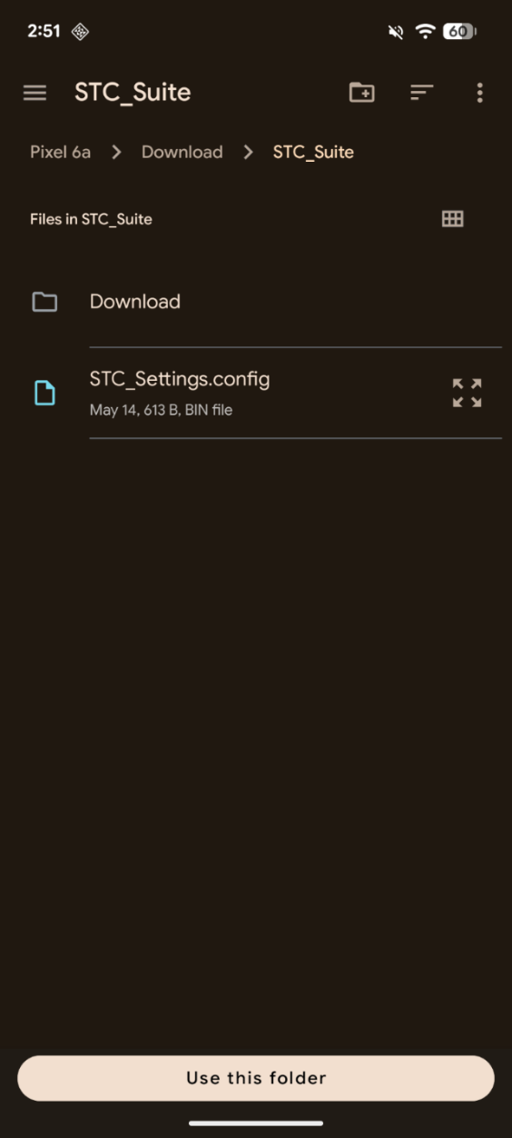 STC_Suite folder picker